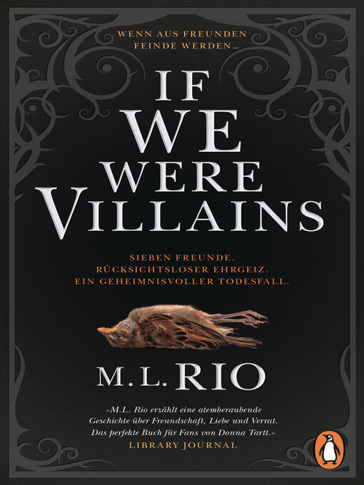 Title details for If We Were Villains by M. L. Rio - Available